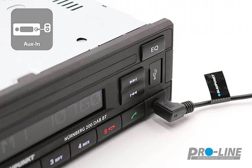 Blaupunkt USB DAB MP3 Bluetooth Autoradio für Volvo S60 S70 C70 V70 00-03 dunkel - Bild 6 von 10