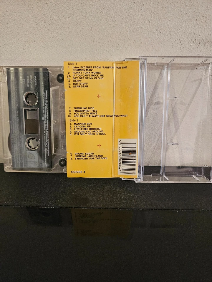 THE ROLLING STONES Love You Live 1977/1986 CASSETTE TAPE 2 RECORD SET ON 1 ROCK - Image 2 of 4