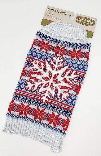 Suéter para perros Lake & Trail ~ Meijer cálido invierno ropa para mascotas Fair Isle Hedgehog - Imagen 18 de 29