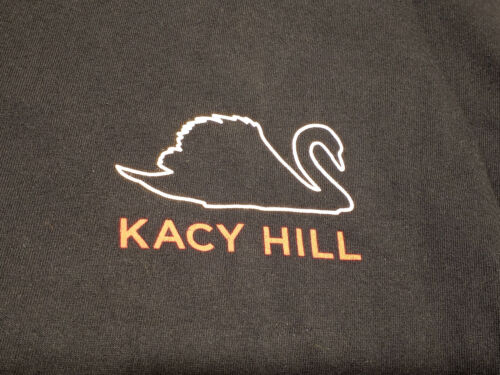 RARE Kacy Hill Swan Tee Size Large Distressed - Picture 3 of 8