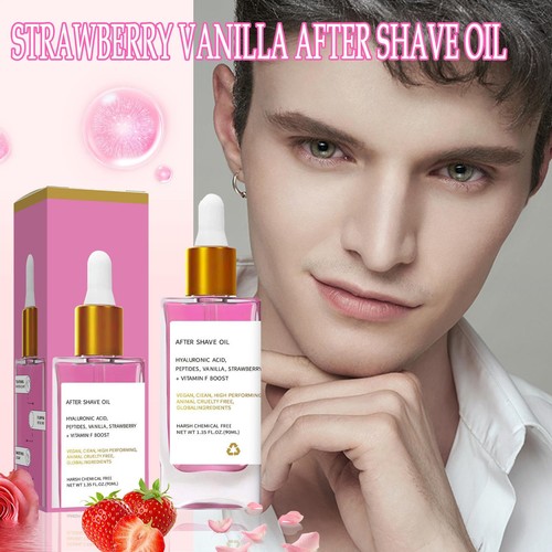 Truly Beauty Strawberry Vanilla After Shave Oil for Smooth Skin Post Shave 90ml - Bild 6 von 12