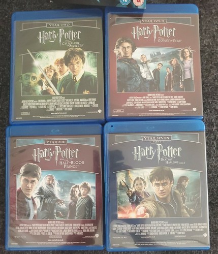 Harry Potter: 8-Film Collection (Blu-ray Disc, 2013, 11-Disc Set) - Picture 5 of 5