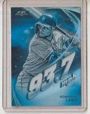 2019 Topps Fire Maximum Velocity Blue Chip Robinson Cano #MV-12 