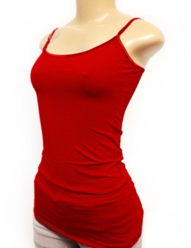 Bozzolo Tank Top Adjustable Spaghetti Strap Cami Junior Plus Size 1X 2X 3X - Picture 44 of 76