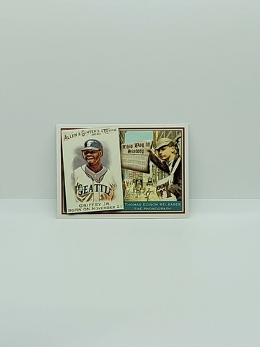 2010 Topps Allen and Ginter This Day in History #TDH27 Ken Griffey Jr. - Imagen 3 de 6