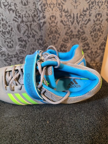 Adidas Performance-Hombre Gris Powerlift Zapatos de Levantamiento de Pesas con Cordones Talla 11 - Imagen 8 de 8