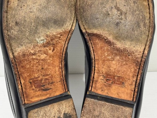 Cole Haan Resort Schuhe 11 braun Leder Webmuster Slipper Quaste Penny Loafer - Bild 11 von 12