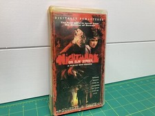 A Nightmare on Elm Street (1984) VHS 1999 Digitally Remastered Wes Craven Rental