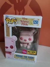 Disney #1250 Funko POP! Winnie The Pooh *Flocked* (Hot Topic)