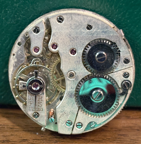Raro **REPUESTOS Y REPARACIONES** Reloj Arte Trinchera Plata Sólida Primera Guerra Mundial A998 - Imagen 8 de 17