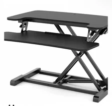 FlexiSpot Standing Desk Converter 28" Wide Height Adjustable Sit Stand Riser