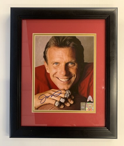 Joe Montana gerahmtes signed Foto San Francisco 49ers handsigniert HOF NFL 16x13 - Bild 1 von 6