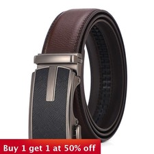 Leather Belt Black Business Elegance Casual Versatility Jeans Suit fashion brown