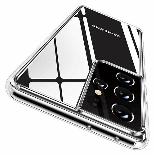 For Samsung Galaxy S21/Plus/Ultra Case Clear Cover/Camera Lens/ Screen Protector - Picture 11 of 11