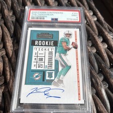 2020 Panini Contenders - RPS Tua Tagovailoa #103 (AU, RC)