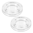  2 Sätze im Freien im Außenschreiber -Loch Ringe Kappen Set Silikontisch