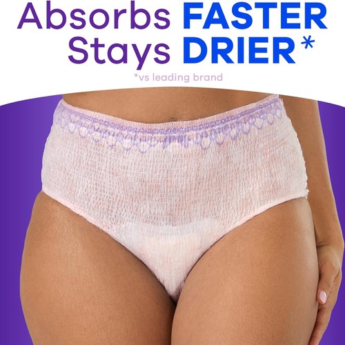 Always Discreet Incontinence Underwear for Women L, 28 Ct – FAST SHIP - Picture 8 of 9