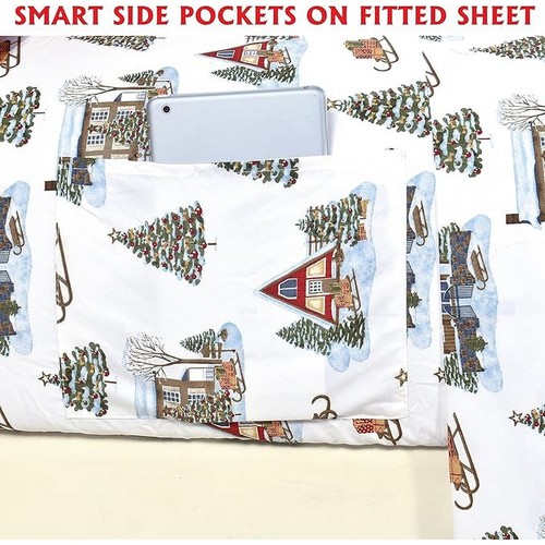 Luxury Microfiber Queen Bed Sheet Set 1500TC Wrinkle Resistant 6 Pieces New - Picture 34 of 37