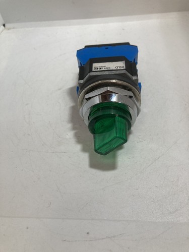 IDEC ASLD22220DNUG SELECTOR SWITCH 2 POSITION ILLUMINATED GREEN 24V 2NO NNB - Picture 4 of 5