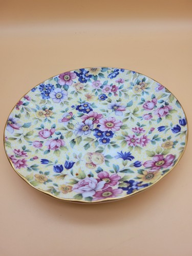 Tazza da tè e piattino Crown Trent China Limited Chintz Fine Bone China England - Foto 2 di 17