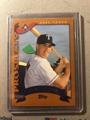 2002 Topps Traded & Rookies Mark Teixeira Rookie #T169 Texas Rangers