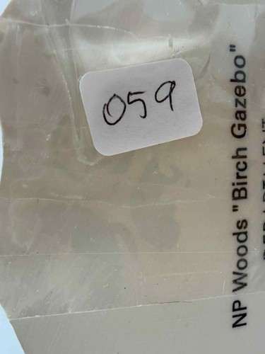 Department Dept 56 North Pole Woods Snow Village #52877 Birch Pavillon - Bild 8 von 8