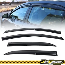 Fits 14-19 Toyota Corolla Acrylic Mugen Style Window Visors Rain Sun Guard 4Pcs