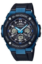 CASIO Watch G-SHOCK G-STEEL Radio Solar GST-W300G-1A2JF Men's Black NEW