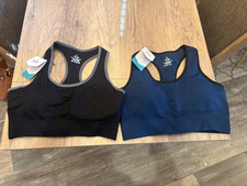 HeathYoga Athletic Workout Studio Sports Bra Women XXL LOT OF 2 ...BRAND NEW