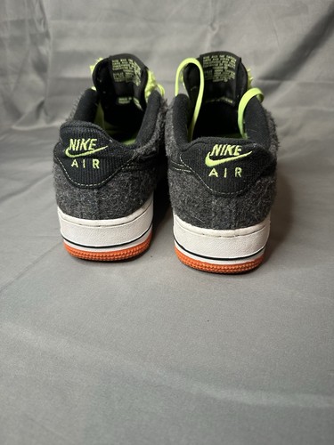 Nike Air Force 1 Kinder Größe 7Y SCHWARZ/GHOST GREEN DZ5287 - Bild 4 von 10