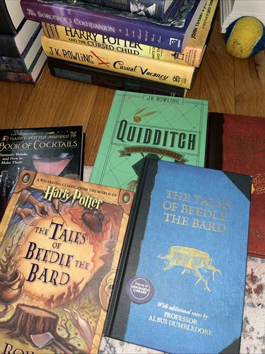 Harry Potter Komplett Hardcover Sammlung Set Extras Brief GESCHENK 18 Bücher - Bild 16 von 17