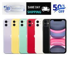 Apple iPhone 11 64GB/128GB - Yellow, Red - Verizon, T-Mobile, Free Shipping