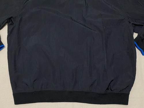 VTG Nike Jacket Mens XL Black Track Windbreaker 90s Center Swoosh Pullover - Picture 17 of 19