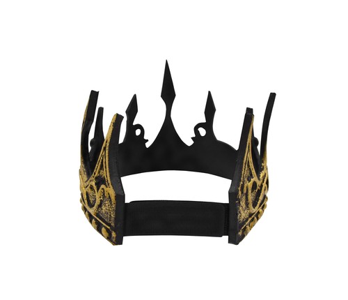 Renaissance Medieval Ancient Gold Prince King Queen Crown Hat Costume Adult - Picture 5 of 5