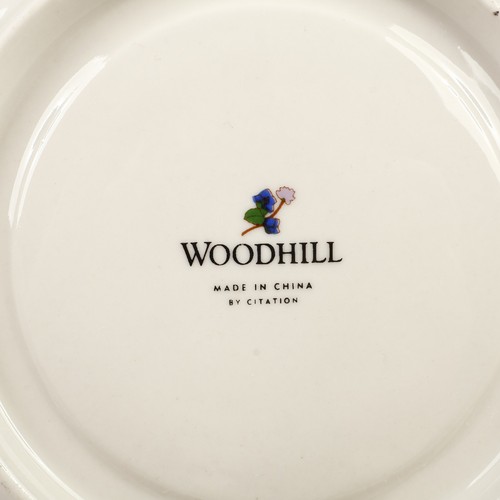 8x Citation Woodhill 6,5" Keramik Untertasse Beilagen Teller Floral Multicolor - Bild 7 von 7