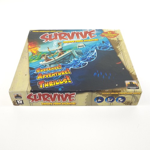 Survive: Escape from Atlantis 30th Anniversary Edition Board Game 2016 Complete - Picture 4 of 15
