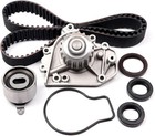 ECCPP Timing Belt Kit with Water Pump Compatible Acura Integra 1.8Honda CR-V 2.0