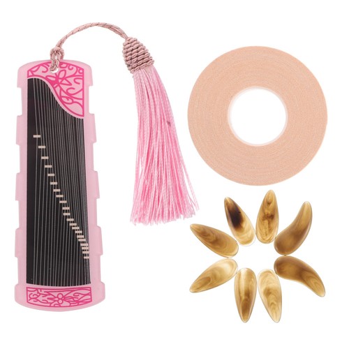  1 set guzheng chioda scelte in resina dito picks cinese guzheng chiods pick - Foto 12 di 12