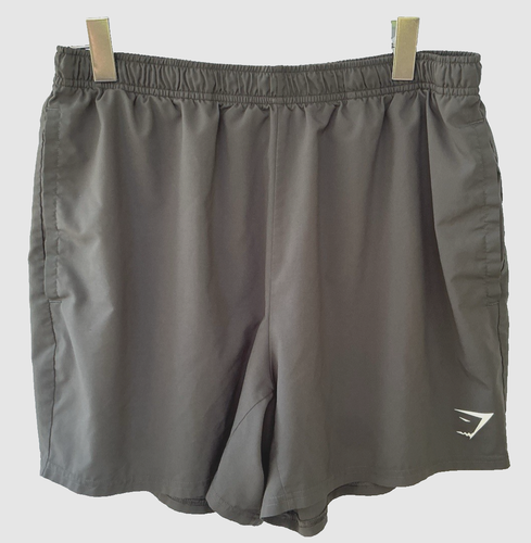 Gymshark Women's Running/Gym Shorts Gray Size XL Polyester Lightweight Pre-Owned - Picture 1 of 5