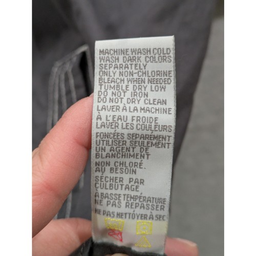 Quiksilver Edition Jacket Mens XXL Full Zip Cotton Nylon Casual Outdoor Gray - Picture 3 of 10