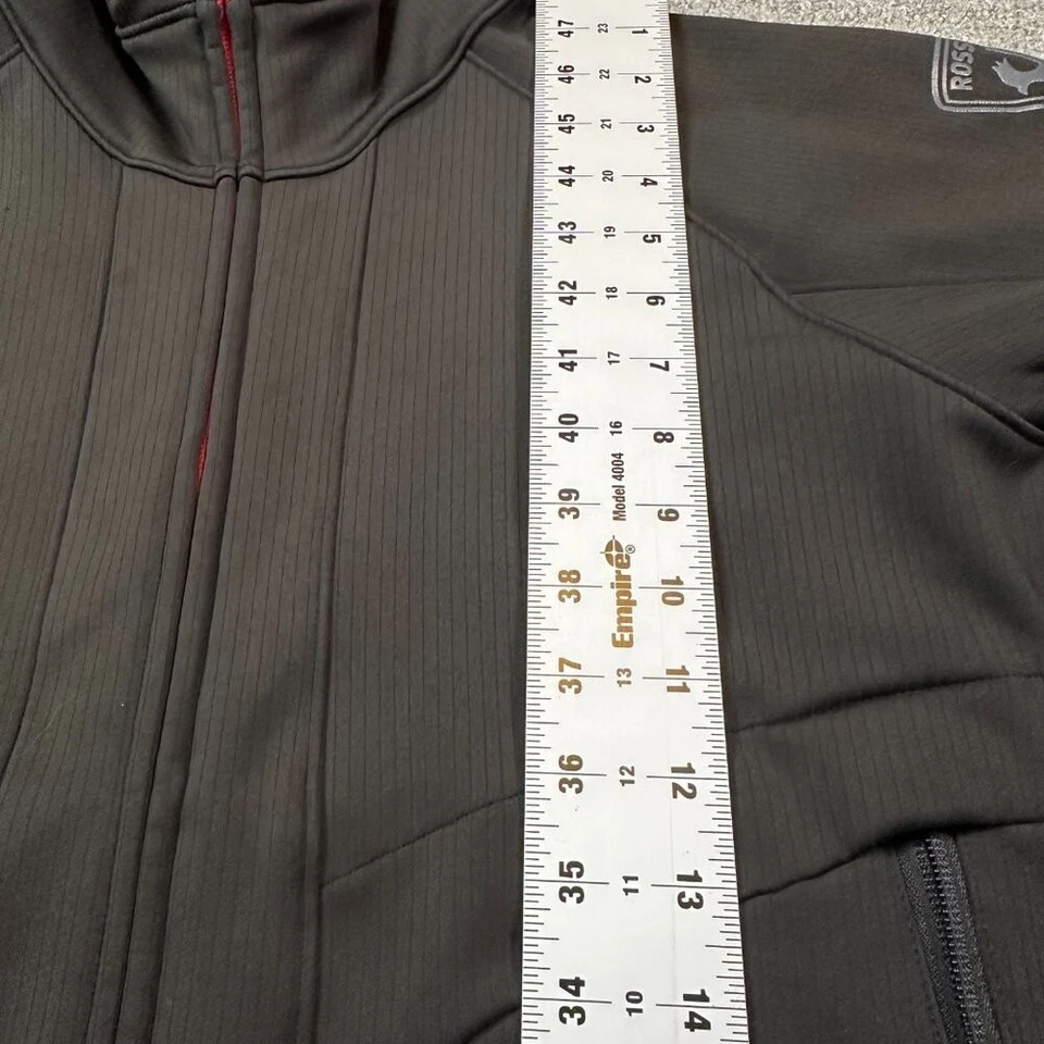 Rossignol Slalom Softshell Skiing Jacket Black Grey Red Men's Est Size Small - Image 4 of 4