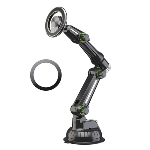 Car Phone Bracket Holder with Electric Vacuum Suction Nonslip for Busy Commuters - Picture 3 of 10