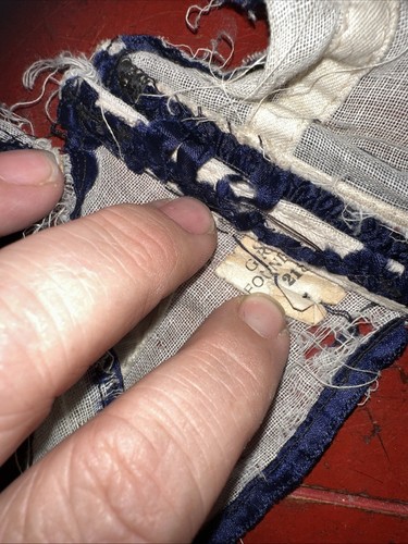 Abbigliamento antico 1900 lotto di 17 pezzi, abiti, biancheria intima, bambini e adulti - Foto 7 di 24