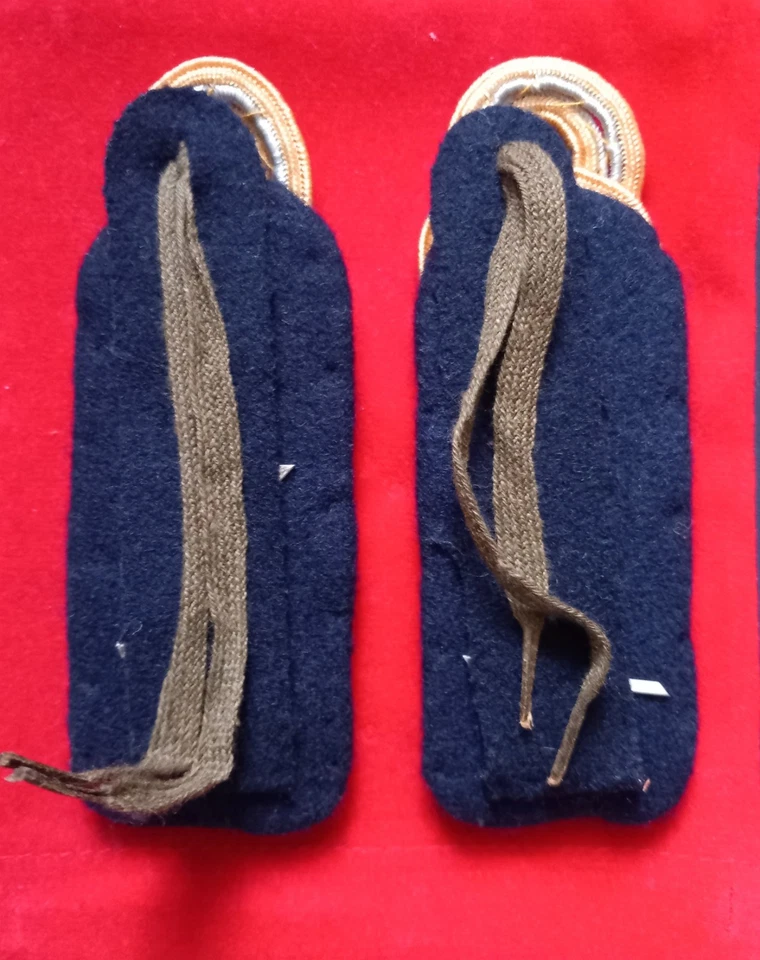 DDR NVA Volksmarine Admiral General, 1 Paar Schulterstücke Vizeadmiral.  - Bild 2 von 3