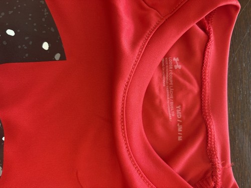 Lot Of 5 UA Boys YM Zip Jacket, Long Sleeve Thin Shirts & Hoodie Sweatshirt - Picture 11 of 23