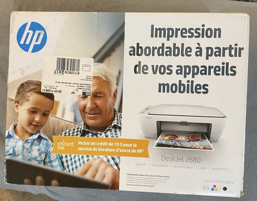 Brand New HP DeskJet 2680 Wireless All-In-One Printer NIB - Picture 1 of 8