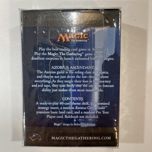 Magic the Gathering: DISSENSION: AZORIUS ASCENDANT- THEME DECK- New Sealed - Picture 2 of 5