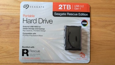 Seagate FireCuda Portable GAMING HDD 2TB USB 3.2 RGB