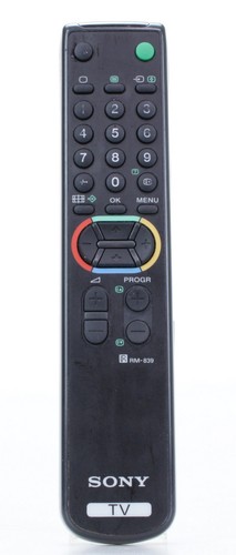 Sony RM-839 Télécommande d'origine pote Téléviseur TV   (Réf#G-138) - Foto 1 di 2
