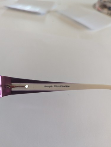 SUNOPTIC Junior Kids 328E/Marco de gafas púrpura transparente 48017 130 CE - Imagen 2 de 5